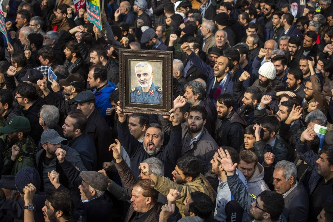 Konflikten mellem USA og Iran eskalerede, efter at USA dræbte den iranske militærleder Qassem Suleimani, den 3. januar 2020